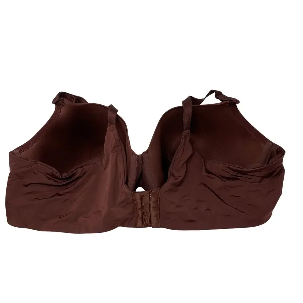 Torrid Curve 360 Back Smoothing Lightly Lined T-Shirt Bra Size 50D Brown